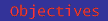 Project Objectives